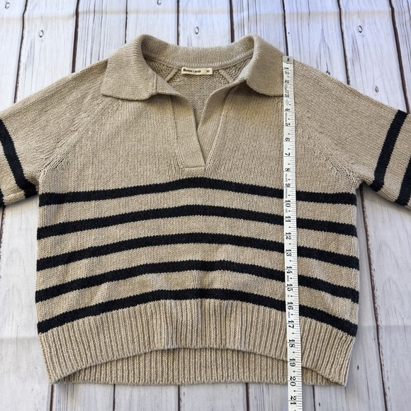 Marine Layer Claire Relaxed Sweater Polo Size XS Merino Wool Blend Women's - Picture 4 of 9